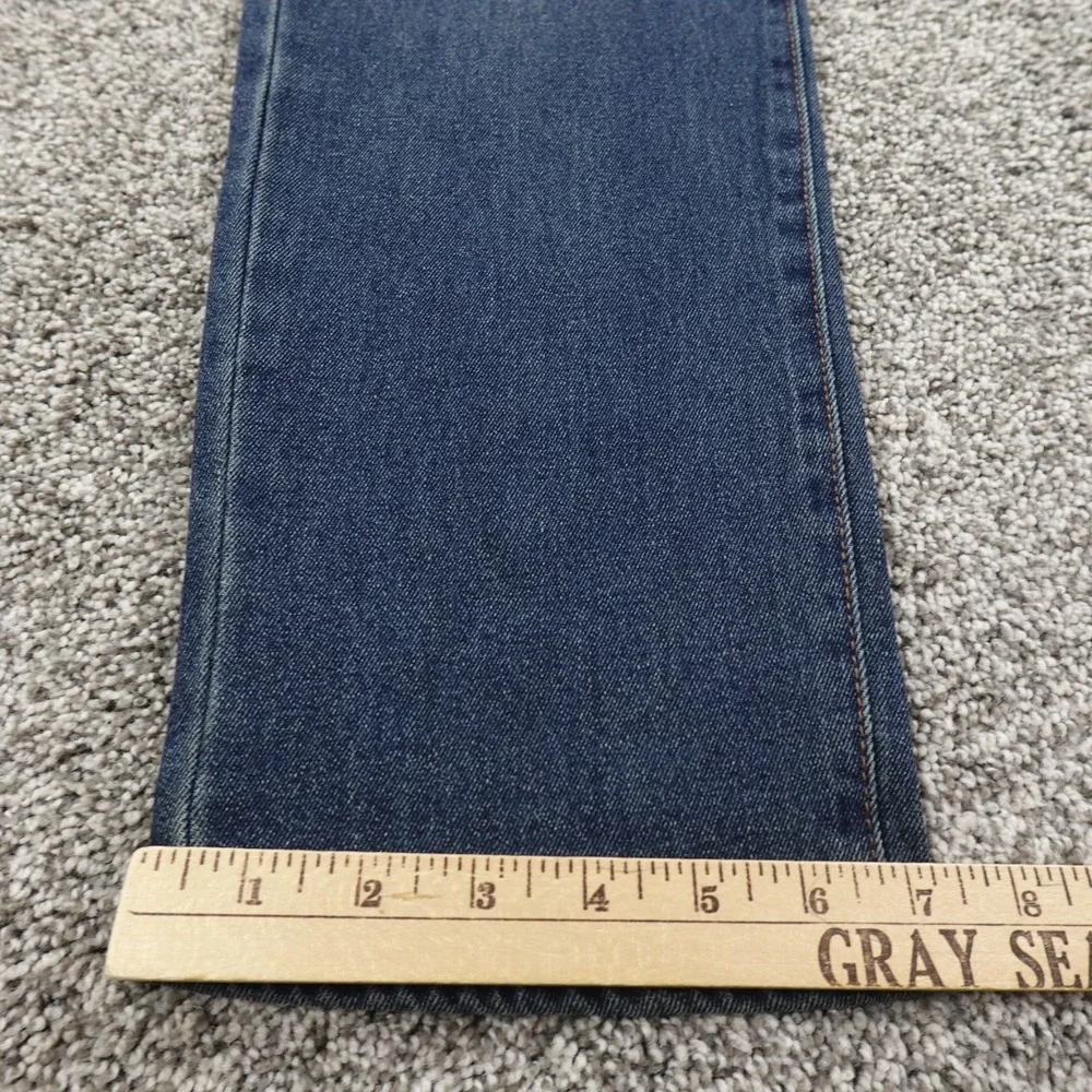 NEW True Religion Jeans‎ Mens 38X32 Blue Denim Rocco Relaxed Skinny Flap Pocket
